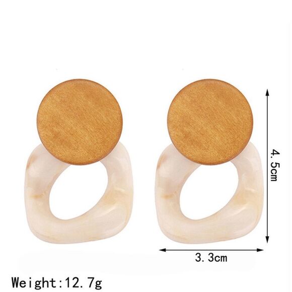 Geometric Earrings  - Picture 6 of 7